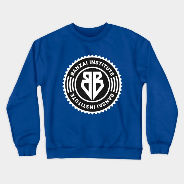 BANZAI INSTITUTE Crewneck Sweatshirt by Aries Custom Graphics